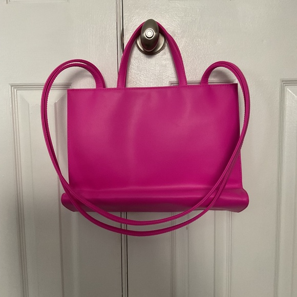 Telfar Medium Shopping Bag | Azalea - Picture 4 of 7